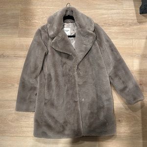 Abercrombie fur coat